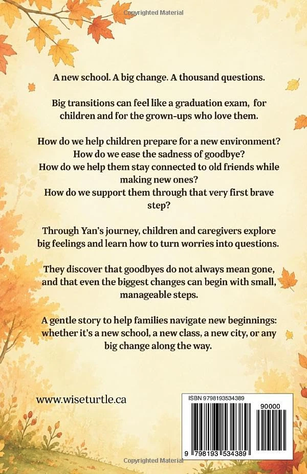 Back cover of Yan the Little Squirrel: And a Big Change